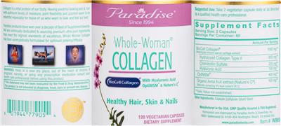Whole-Woman Collagen label
