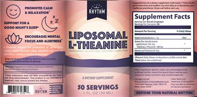 Liposomal L-Theanine label