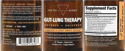 Gut-Lung Therapy label