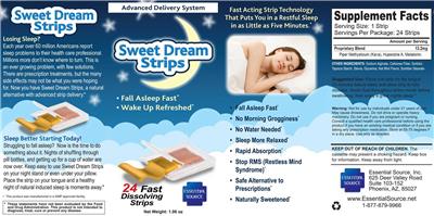 Sweet Dream Strips label