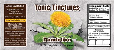 Dandelion label