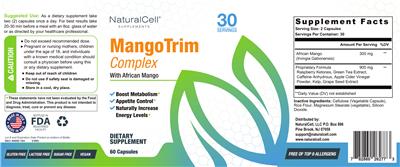 MangoTrim Complex label