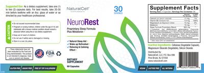 NeuroRest label