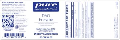 DAO Enzyme label