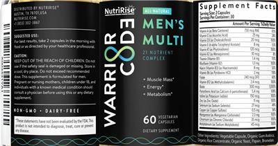 Men's Multi label