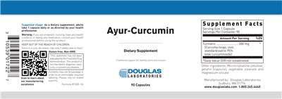 Ayur-Curcumin label