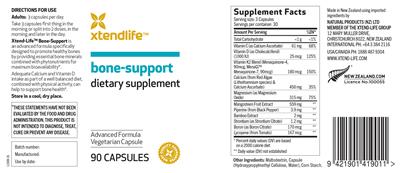 Bone-Support label