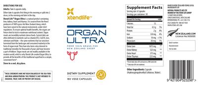 Organ Ultra label