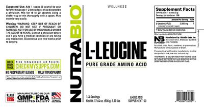 L-Leucine label