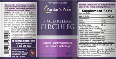 Timed Release Circuleg label