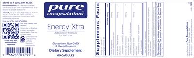 Energy Xtra label
