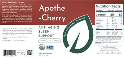 Apothe-Cherry label