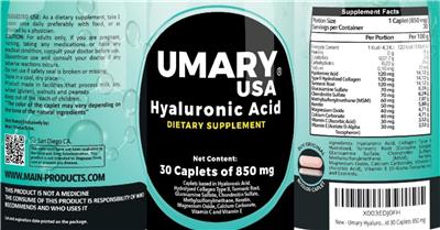 Umary USA label