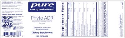 Phyto-ADR label