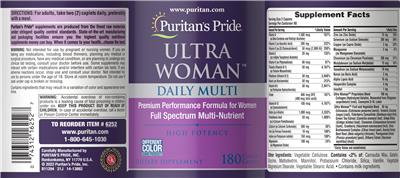 Ultra Woman label