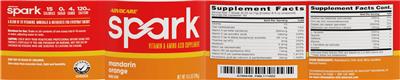 Spark Mandarin Orange label
