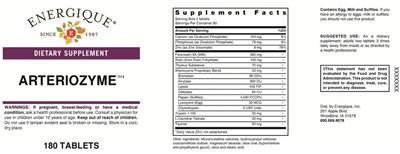 Arteriozyme label