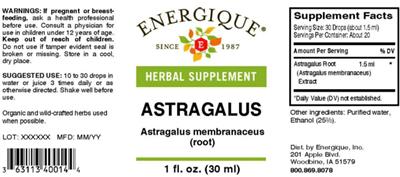 Astragalus label