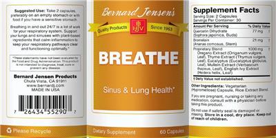 Breathe label