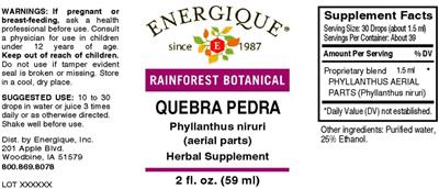 Quebra Pedra label