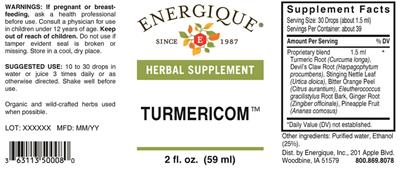 Turmericom label
