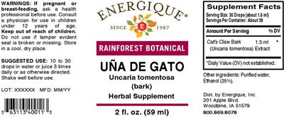 Una de Gato Bark label