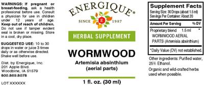 Wormwood label