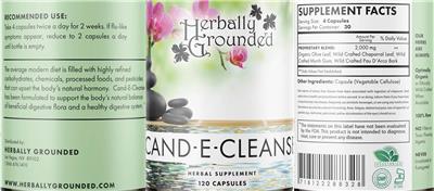 Cand-E-Cleanse label