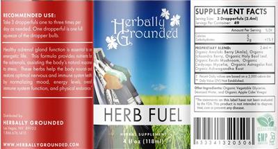 Herb Fuel label