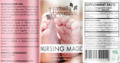 Nursing Magic label