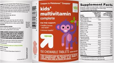 Kids' Multivitamin Complete label