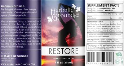 Restore label