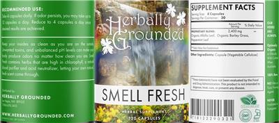 Smell Fresh label
