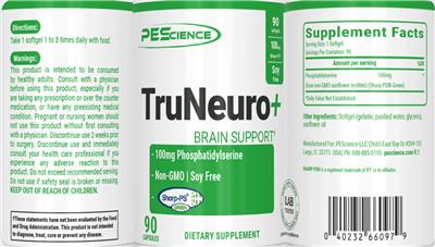 TruNeuro+ label