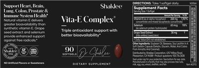 Vita-E Complex label