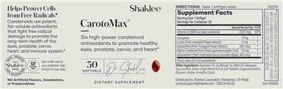 CarotoMax label