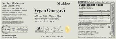 Vegan Omega-3 label