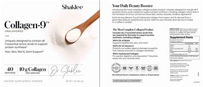 Collagen-9 Unflavored label