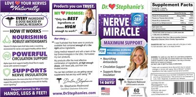 Nerve Miracle label