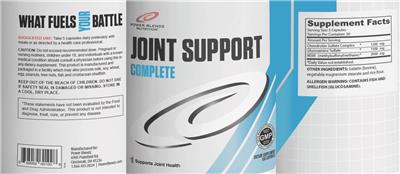 Joint Support Complete label