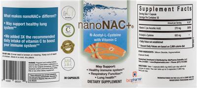 NanoNAC+ label