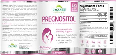 PREGNOSITOL label