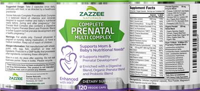 Complete Prenatal Multi Complex label