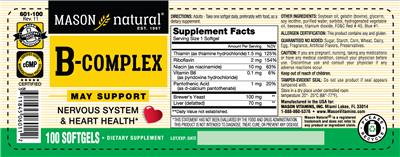 B-Complex label