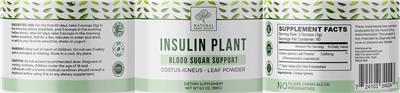 Insulin Plant label