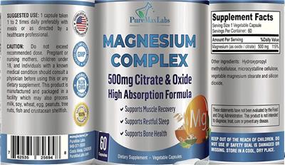 Magnesium Complex label