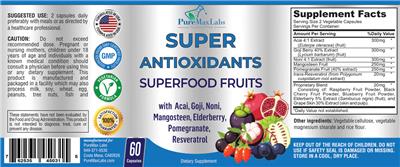 Super Antioxidants label