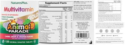 Multivitamin Gold label