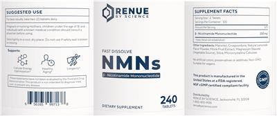 NMNs Fast Dissolve label