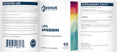 Lipo Apigenin label